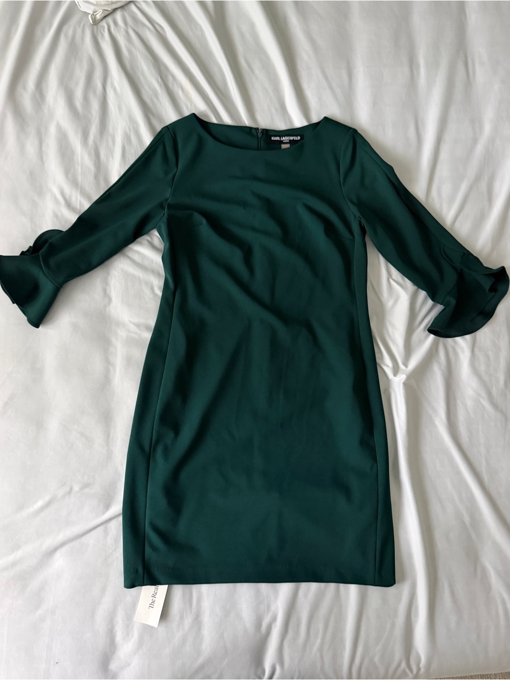 Karl Lagerfeld Paris Dress – Dark Green (Size 10)